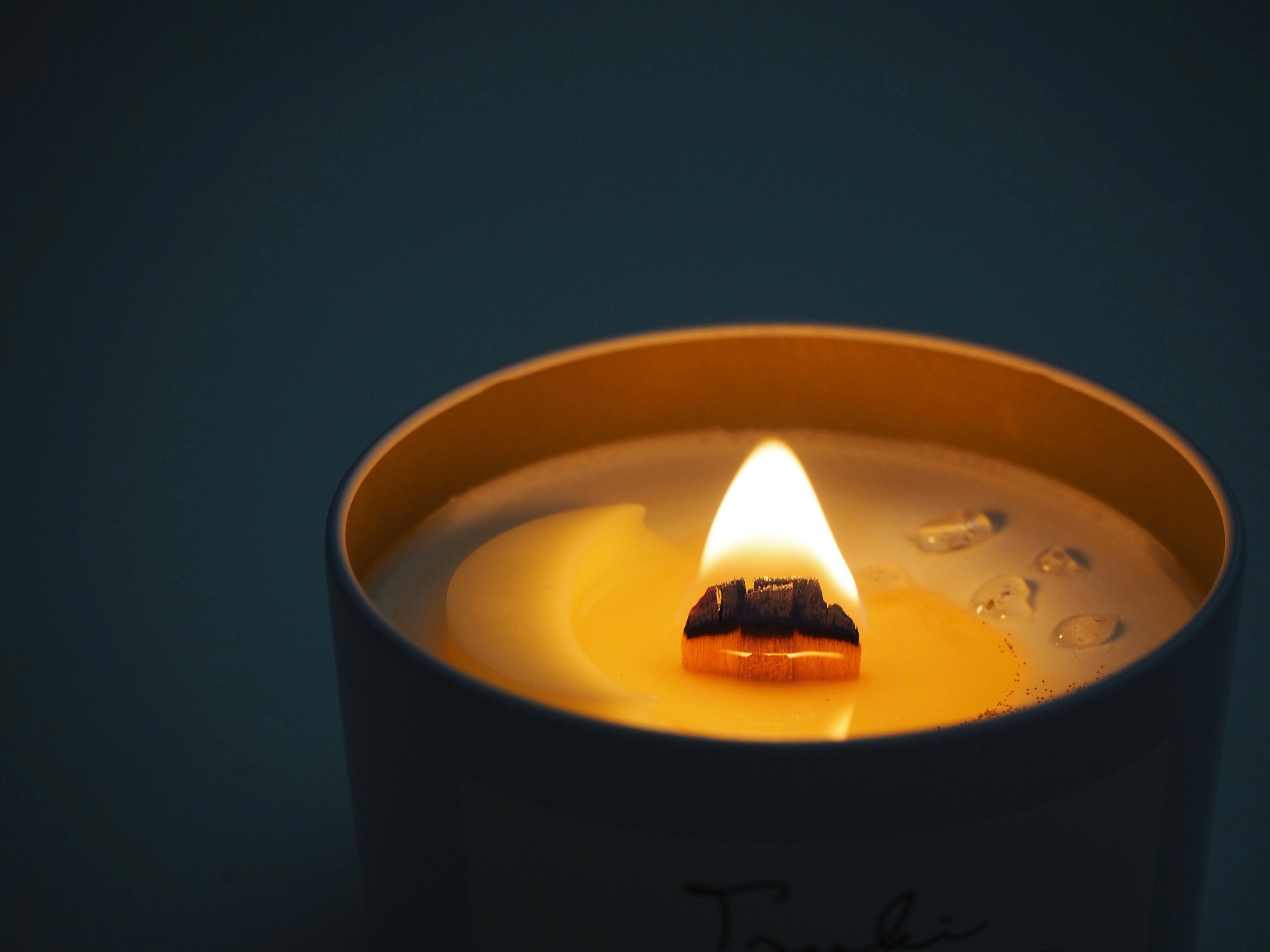 月-tsuki-アロマキャンドル/シトラス – 宙フェス夜市