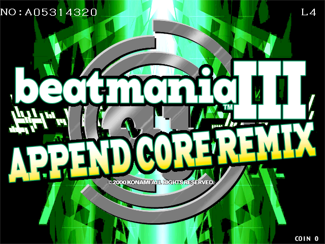 mdk] Beatmania III Append Core Remix download for mame 0.285