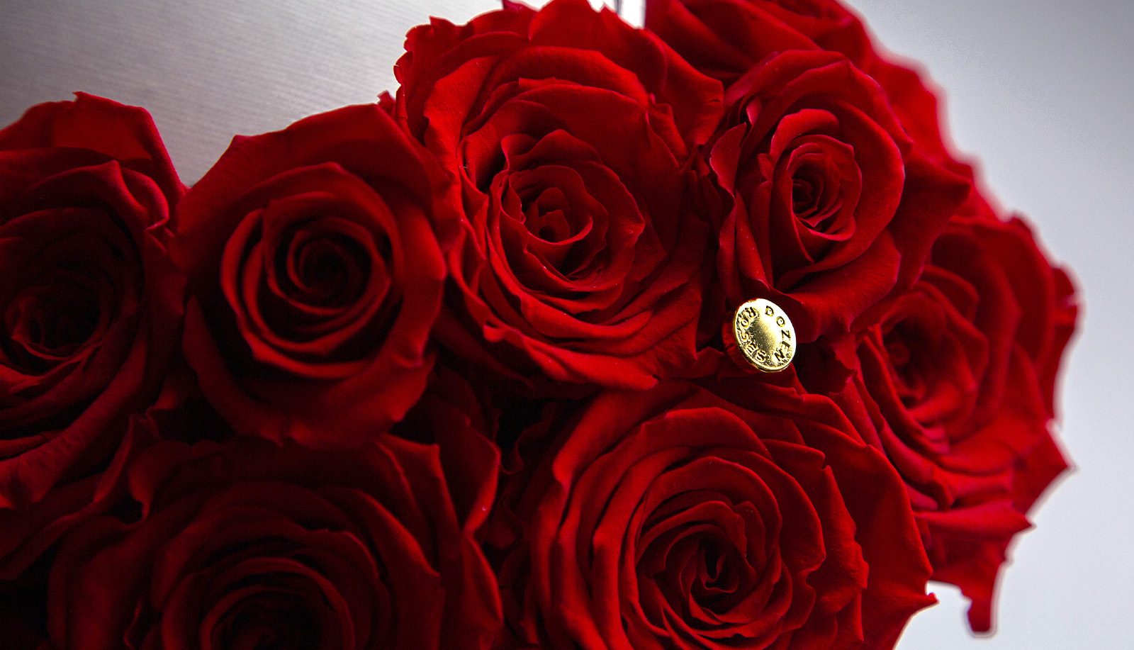 ダーズンローズマイプレシャス(ラグジュアリー)/レッド （プリザーブド