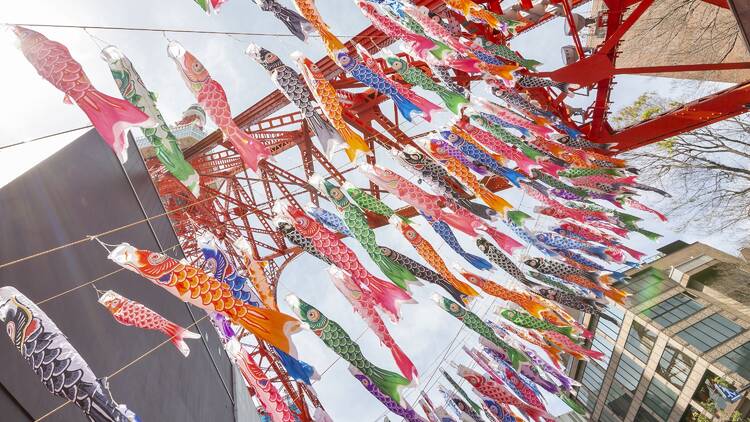 東京タワー333匹のこいのぼり