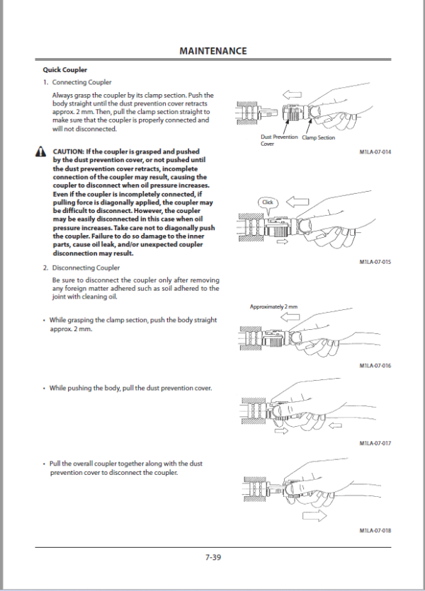 Hitachi ZX48U-3, ZX52U-3 Excavator Technical Repair Manual