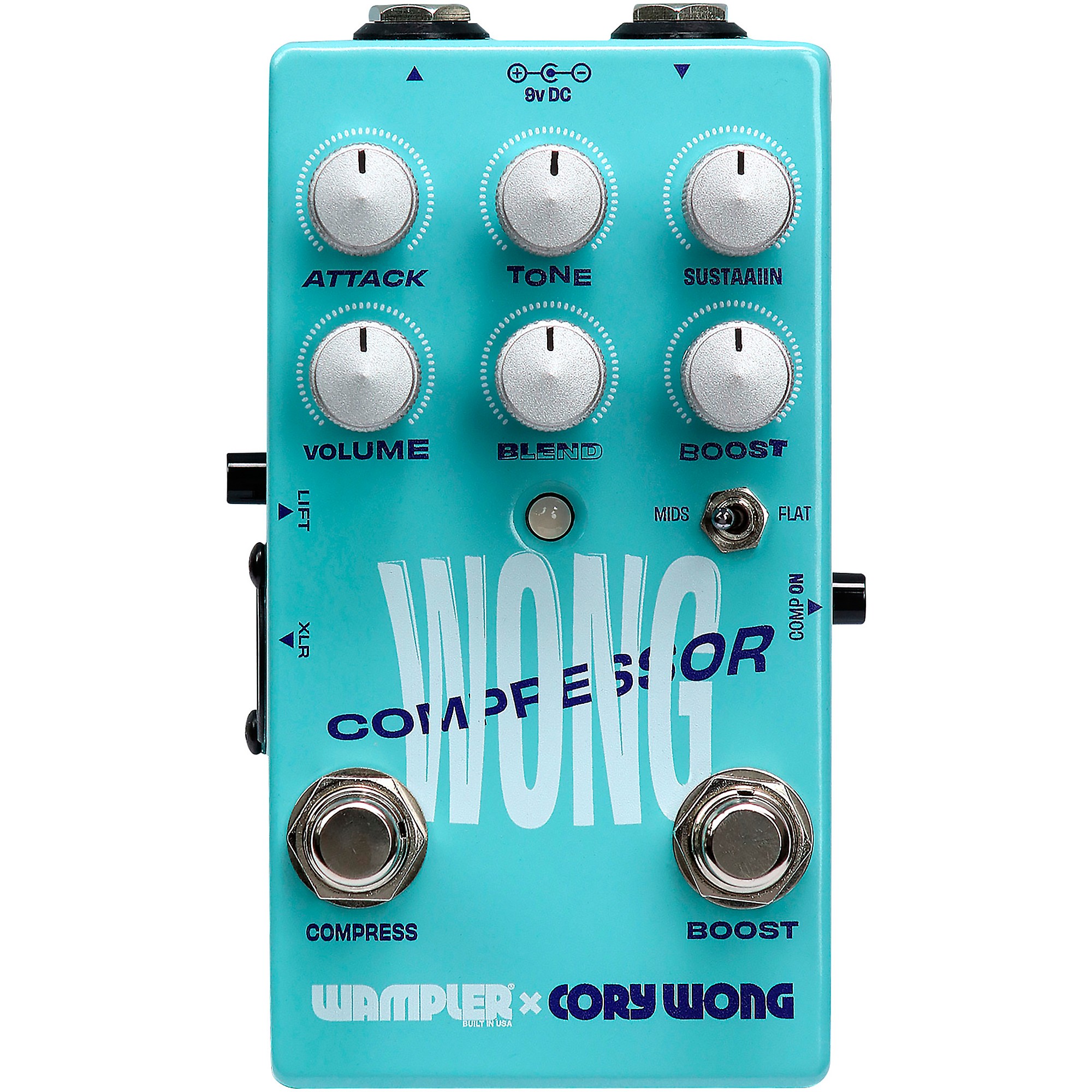 Wampler Cory Wong Compressor Effects Pedal Teal | Guitar Center