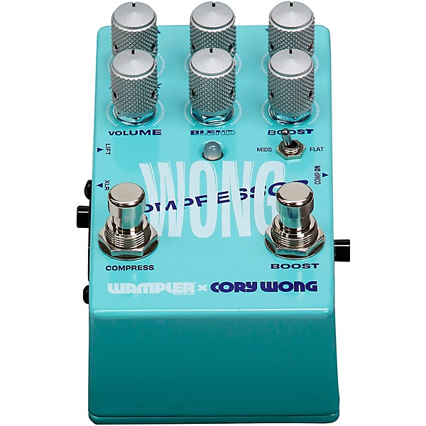 Wampler Cory Wong Compressor Effects Pedal Teal | Guitar Center