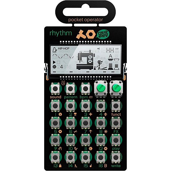 teenage engineering Pocket Operator - Rhythm PO-12 | Guitar Center