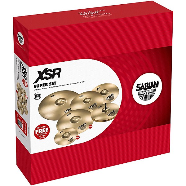 SABIAN XSR Super Set | Guitar Center