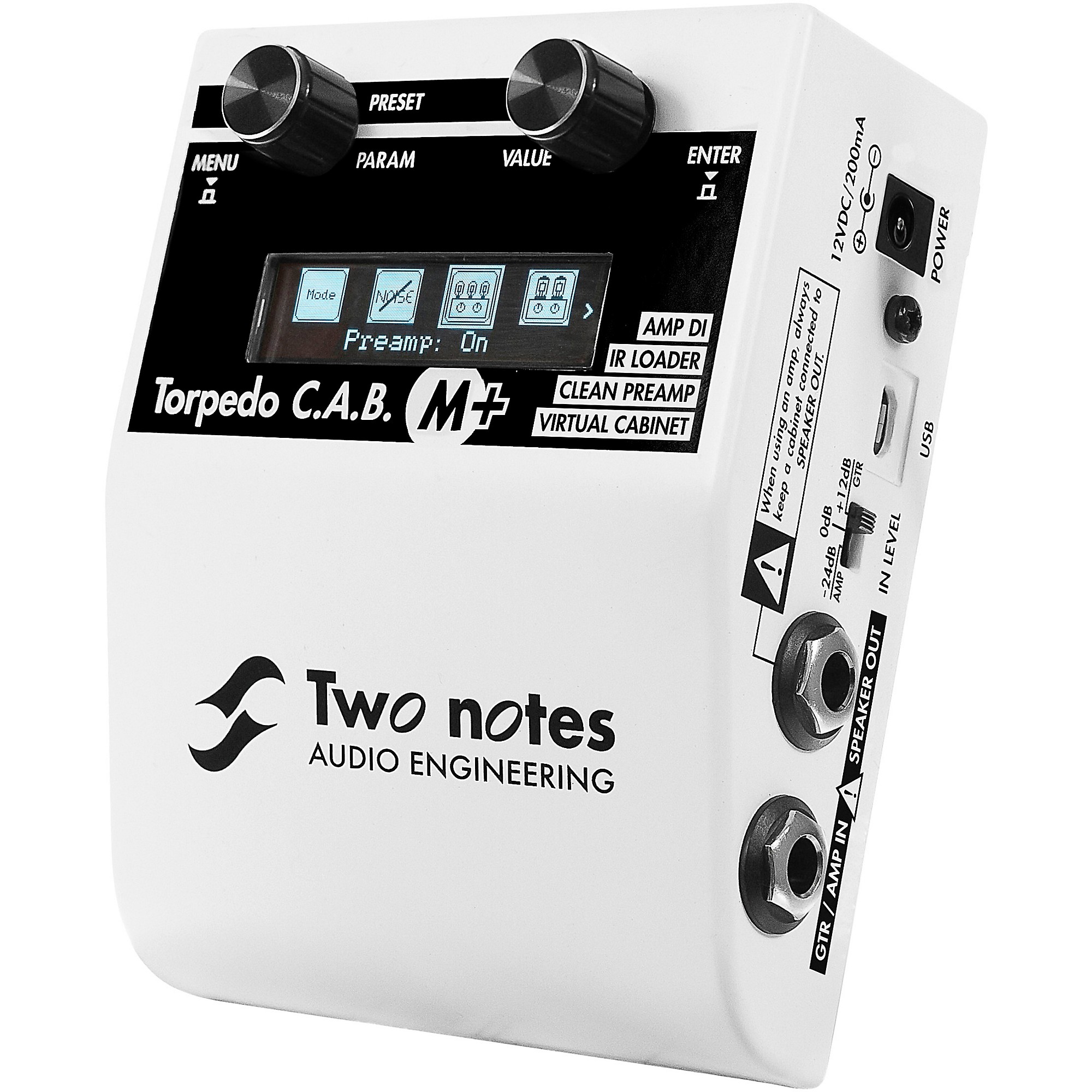 Two Notes AUDIO ENGINEERING Torpedo C.A.B. M+ Speaker Simulator