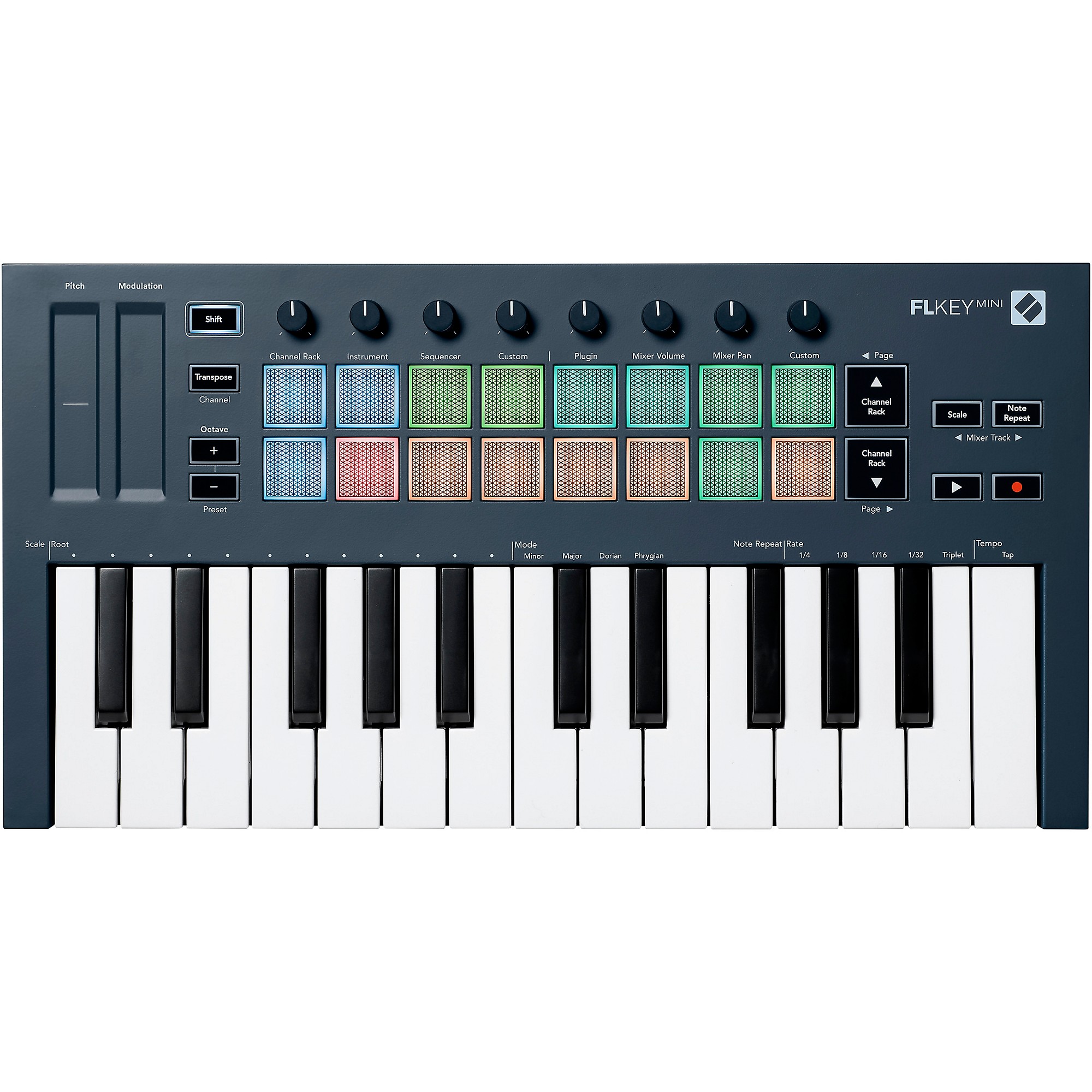 Novation FLkey Mini 25-Key MIDI Keyboard for FL Studio | Guitar Center