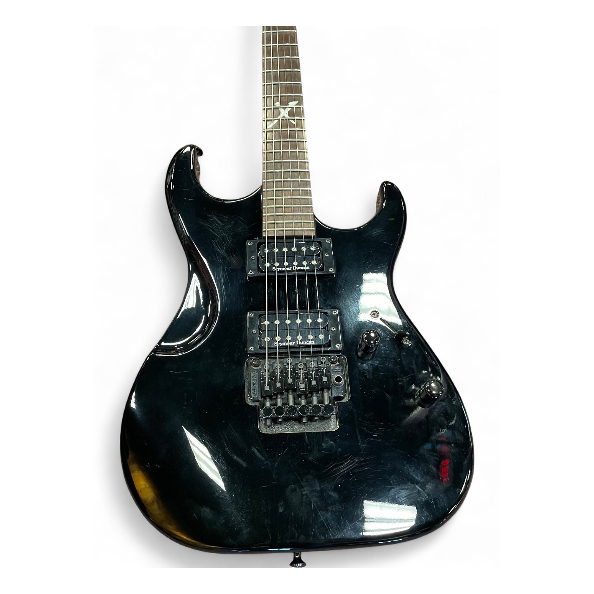 Used Washburn X SERIES X40 PRO Black Solid Body Electric Guitar