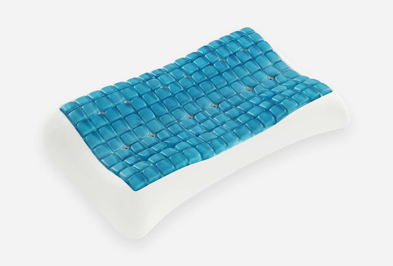 Technogel Anatomic Curve pillow made of gel foam - Hespo