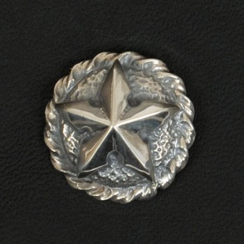 オールドコンチョ オールドケネディ-1971～コインコンチョ＜横顔＞ネジ式 | レザー