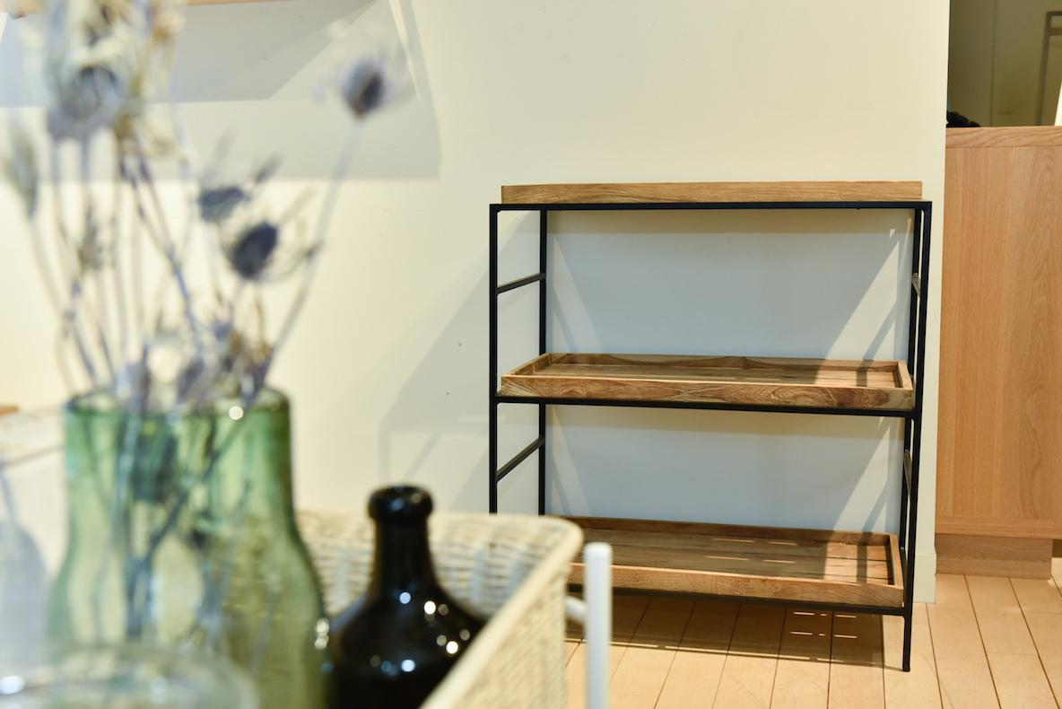 JATI TUA SHELF M ナチュラル JATI TUA SHELF M｜シェルフ｜IDEE SHOP