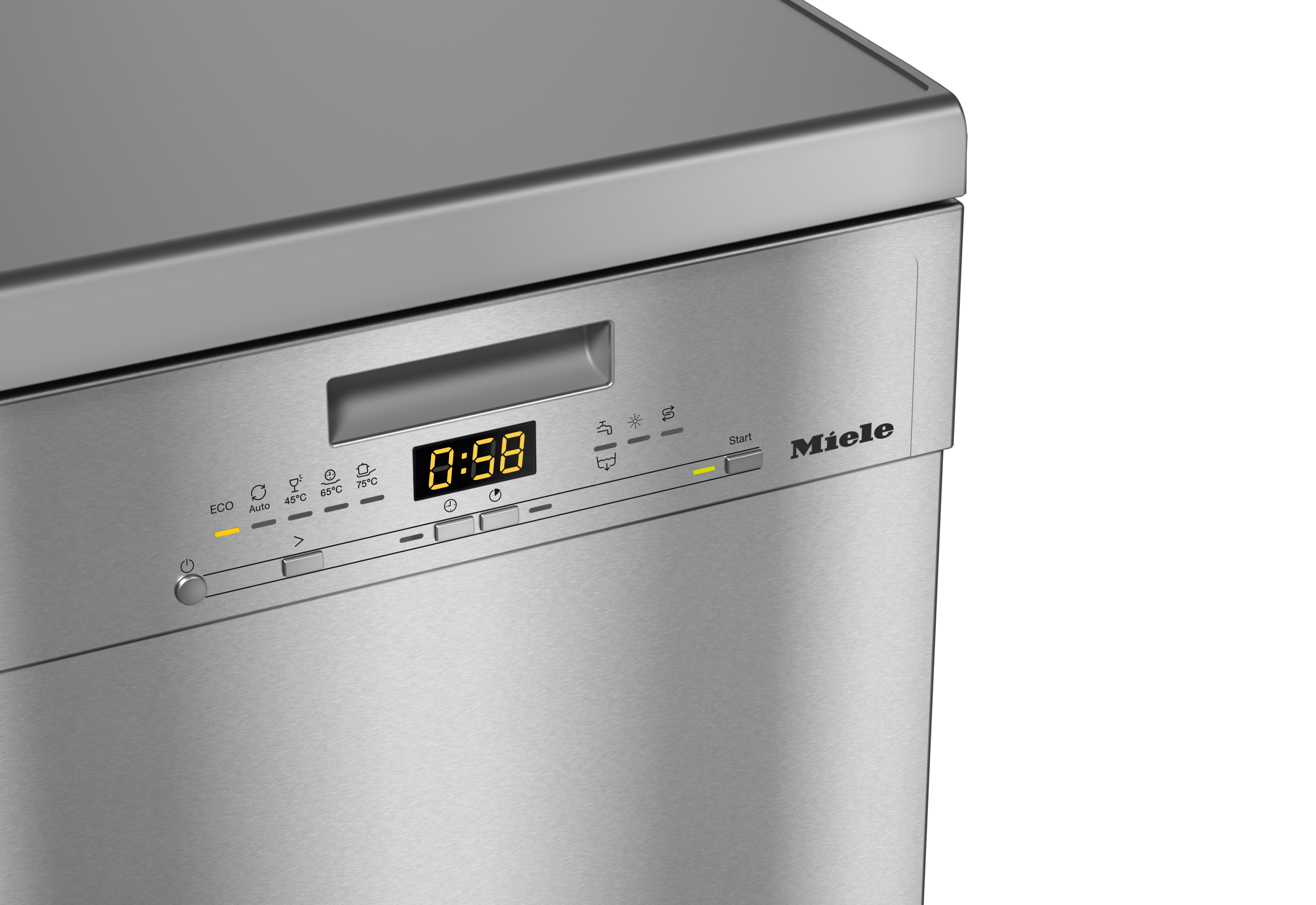 Miele - G 5540 SC SL Front Active Frontale CleanSteel – Lavastoviglie