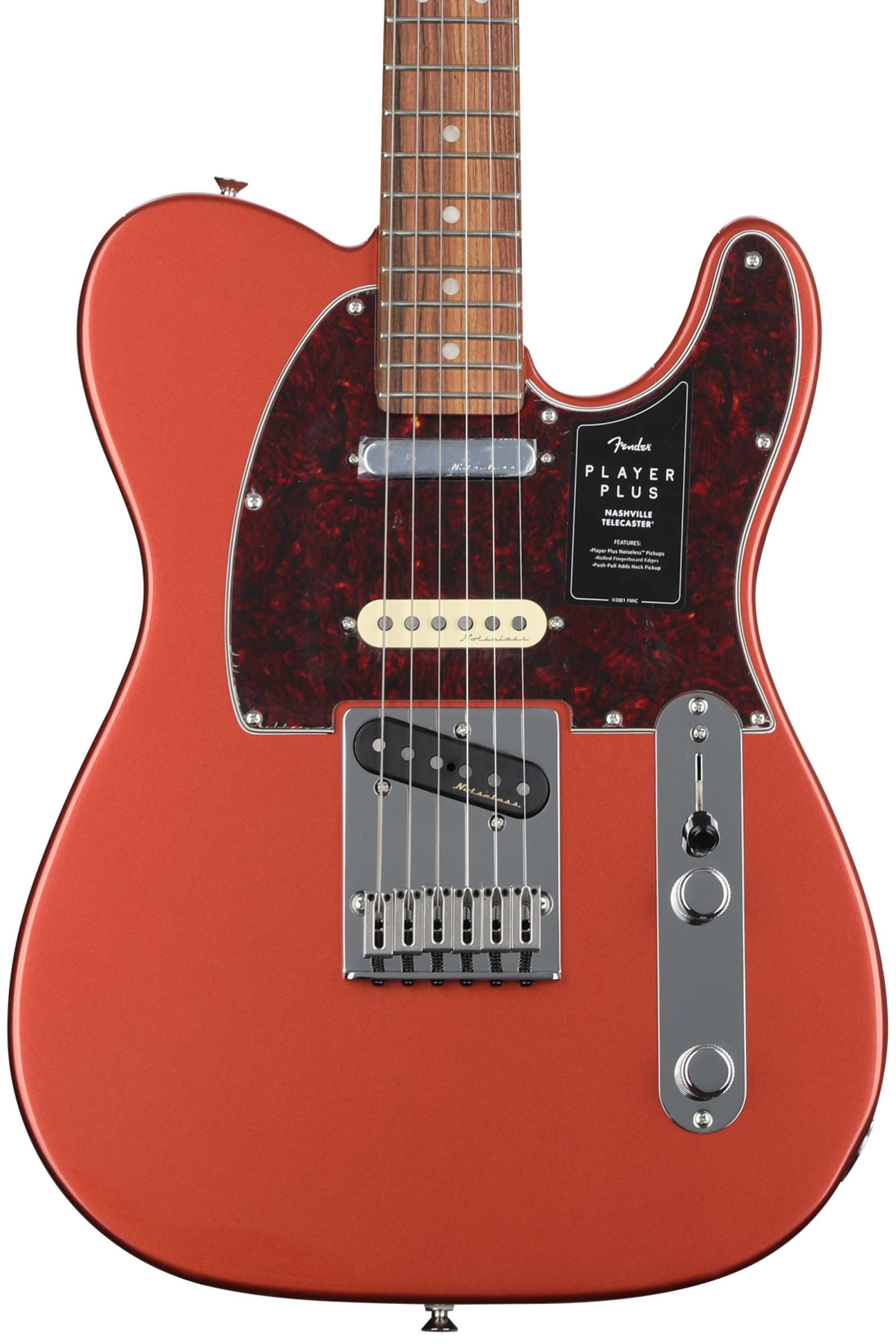 Fender Player Plus Nashville Telecaster - Aged Candy Apple Red