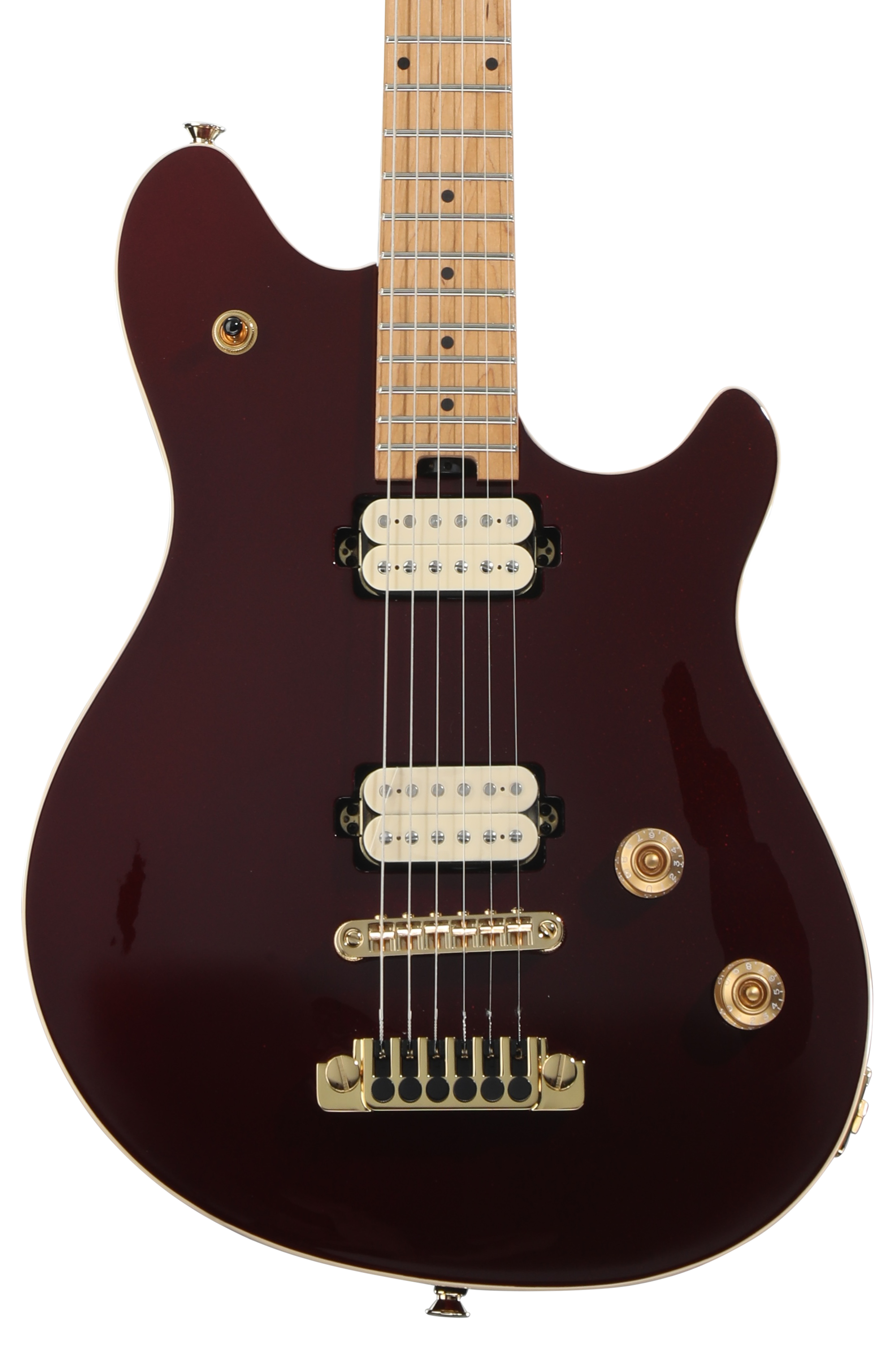 EVH Wolfgang Special Tuna-Matic Electric Guitar - Oxblood | Sweetwater