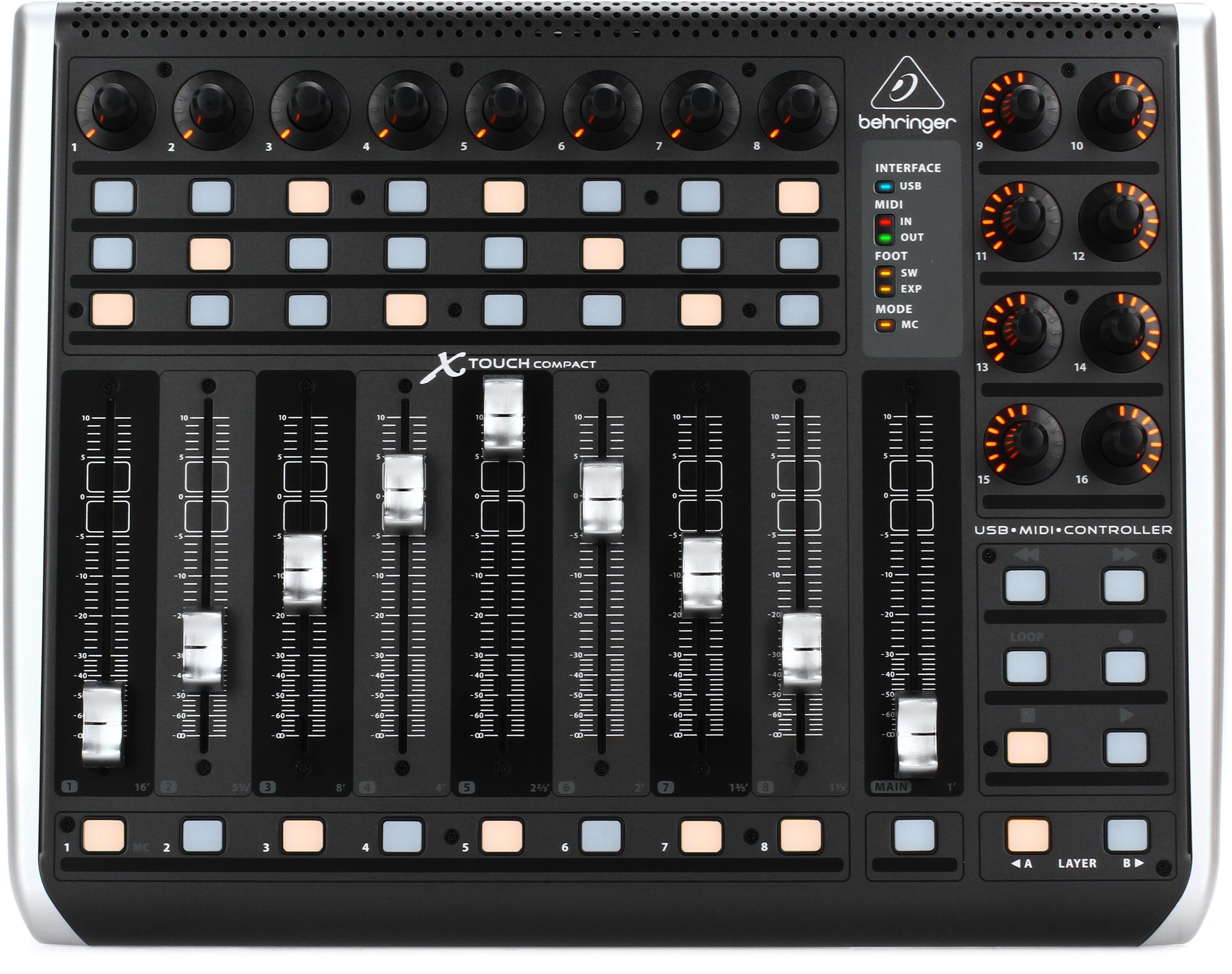 Behringer X-Touch Compact Universal Control Surface | Sweetwater