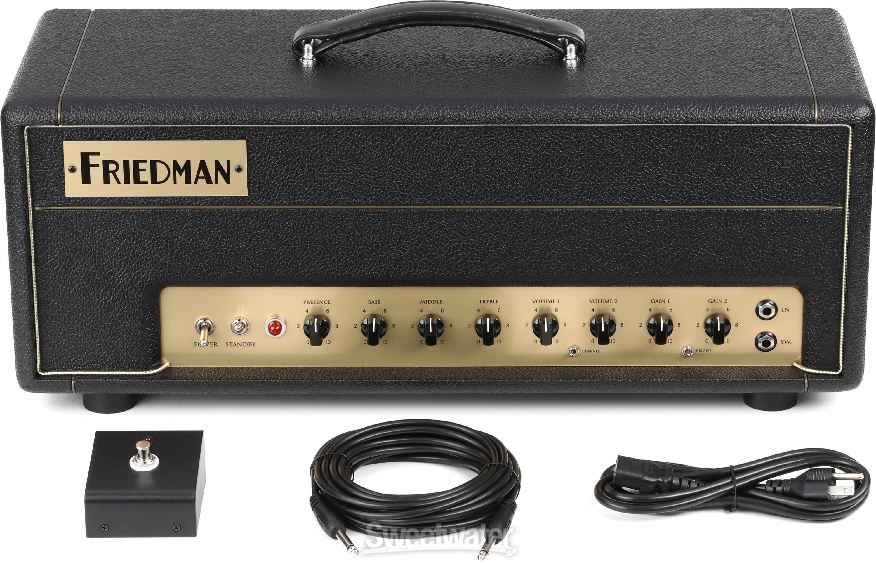 Friedman Small Box 50-watt 2-channel Tube Head | Sweetwater