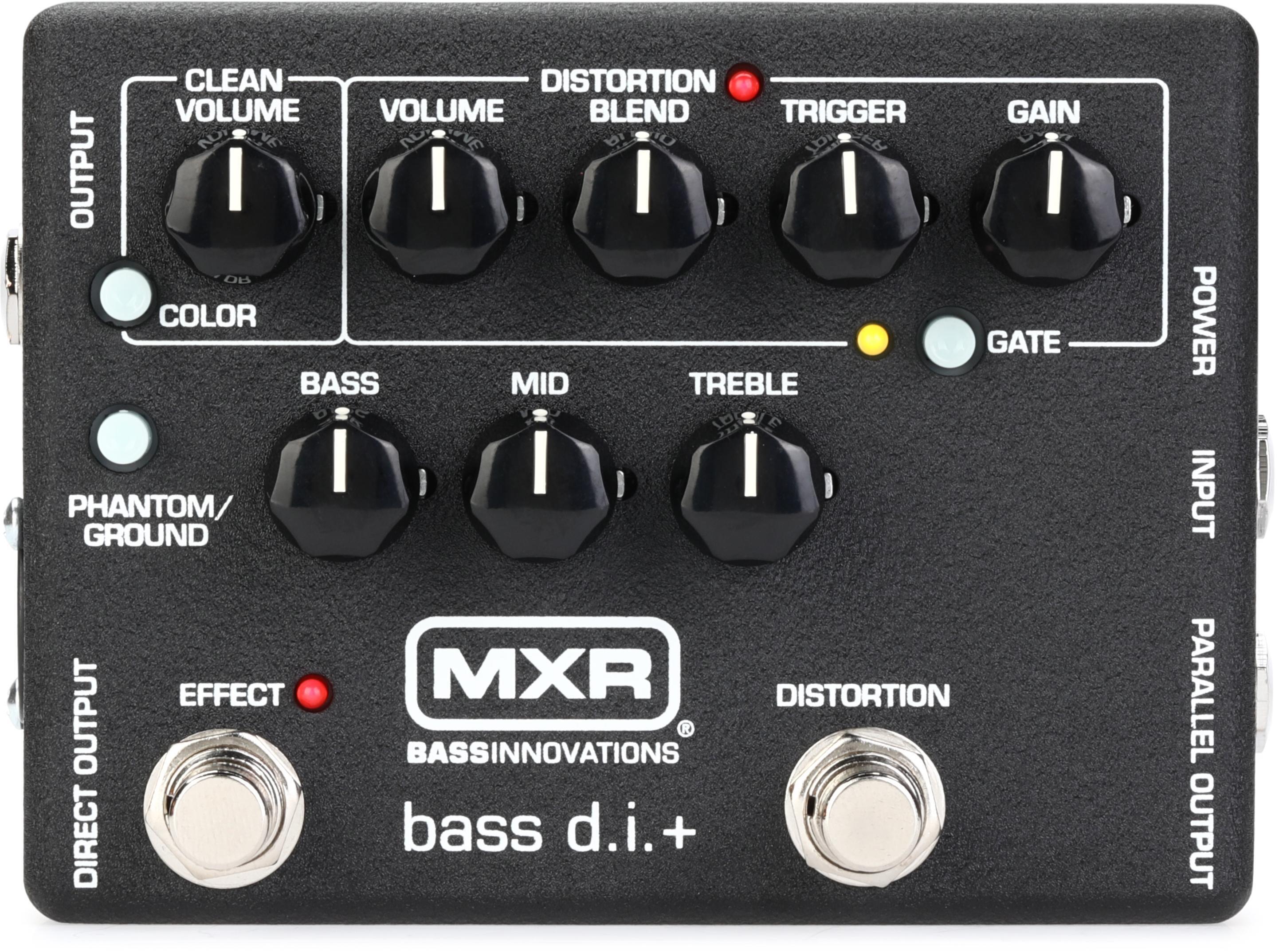 MXR M80 Bass D.I.+ Bass Distortion Pedal | Sweetwater