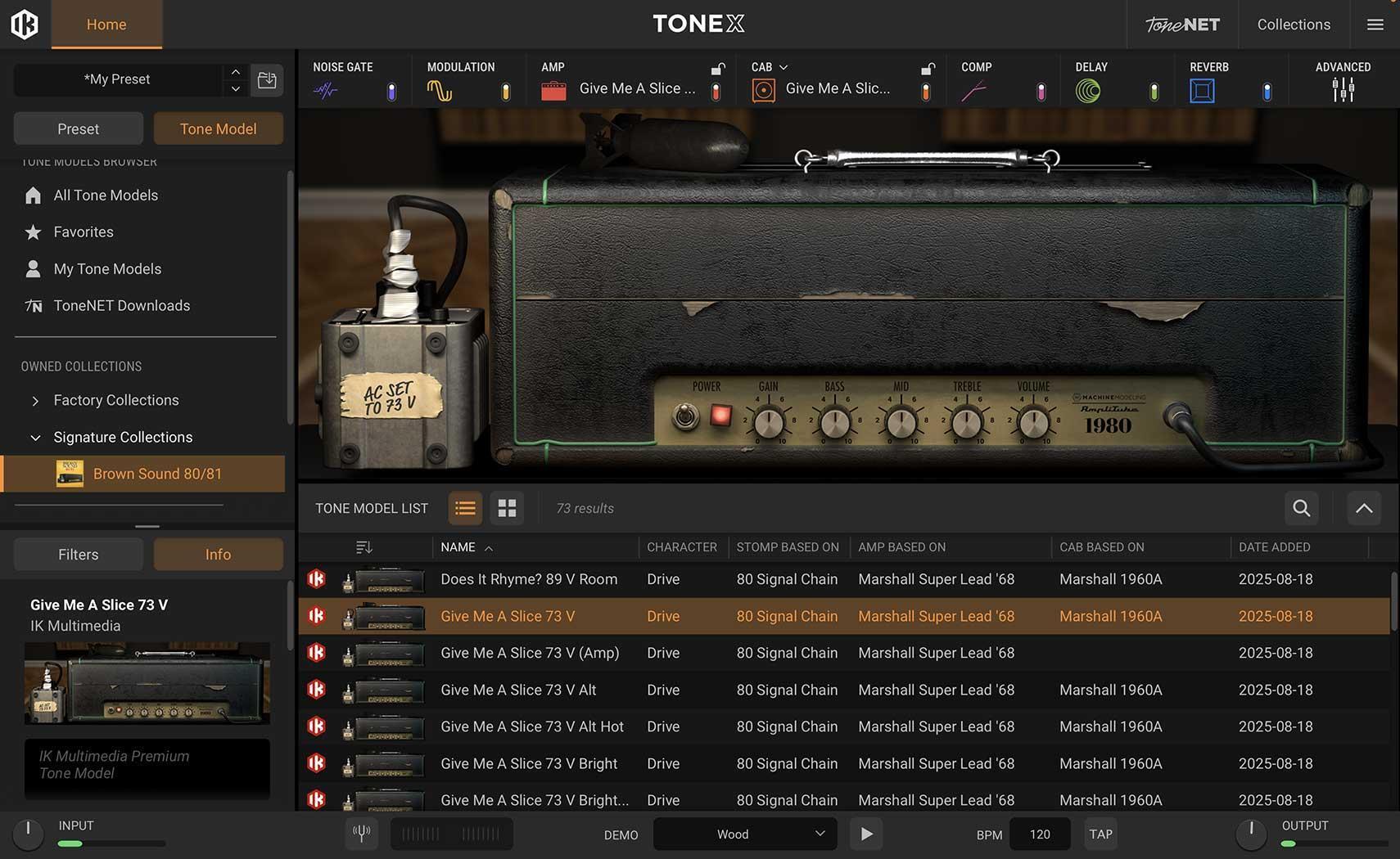 IK Multimedia TONEX Brown Sound 80/81 Expansion | Sweetwater