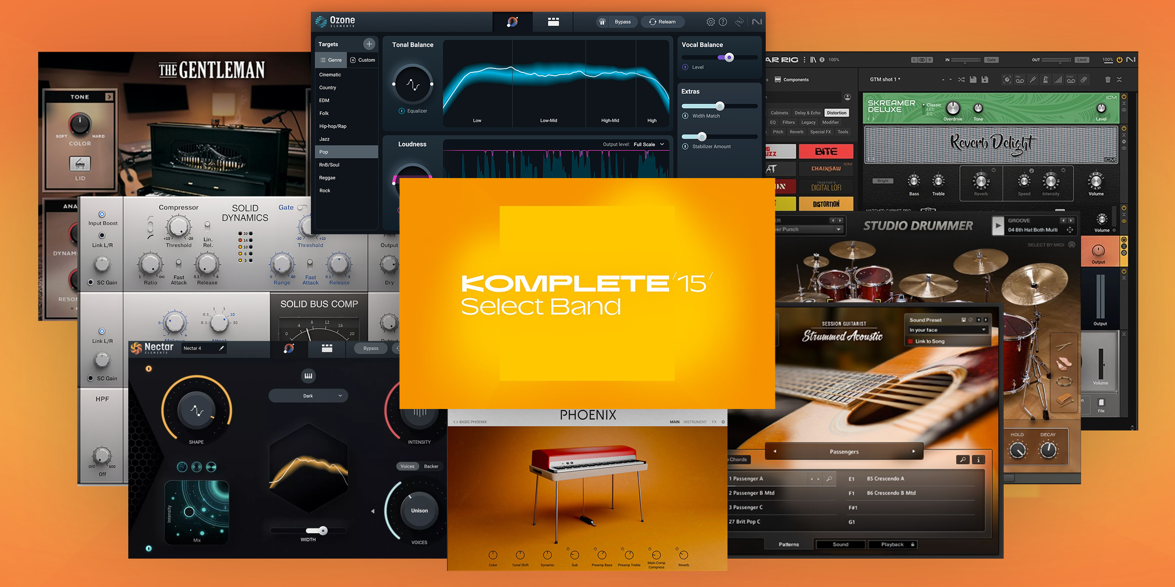 Native Instruments Komplete 15 Select - Band Edition Software