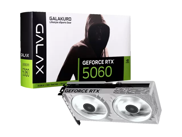 玄人志向 GK-RTX5060-E8GB/WHITE/DF GALAKURO GEFORCE RTX 5060 8GB