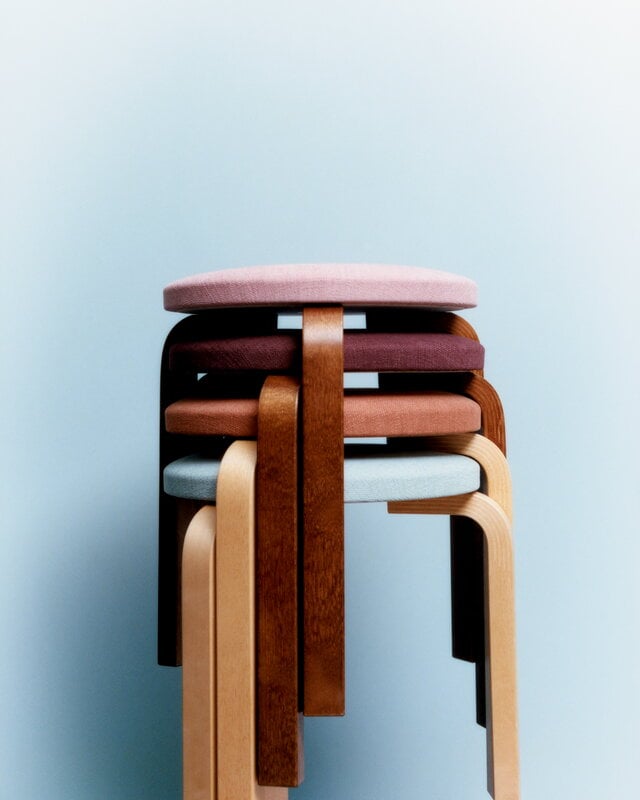 Artek Aalto stool 60, Tones of Modernism, honey - terracotta