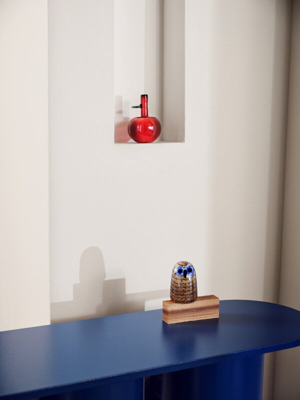 Iittala Birds by Toikka Owlet, brown | Finnish Design Shop