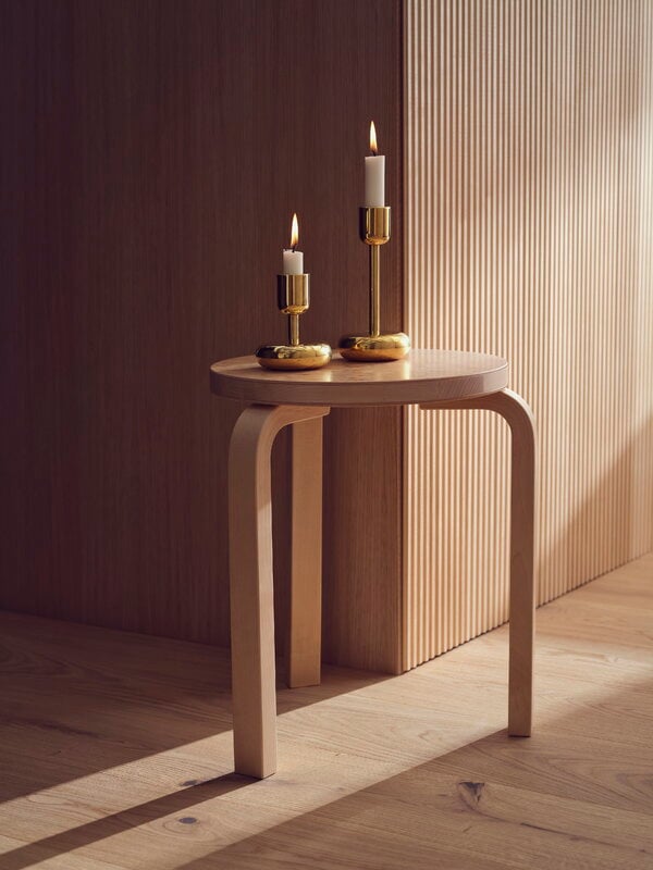 Artek Aalto stool 60, birch | Finnish Design Shop