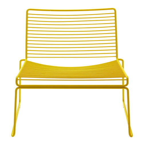 HAY Hee lounge chair, yellow | Pre-used design | Franckly