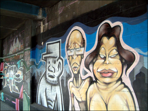 横浜桜木町ガード下ストリートアート・作品: #12 | 横浜中華街在住