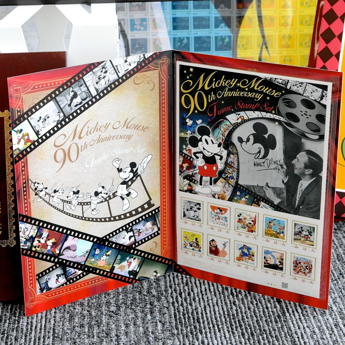 8点まとめ売り】ディズニー 切手 購入 ミッキー&フレンズ 8点まとめ