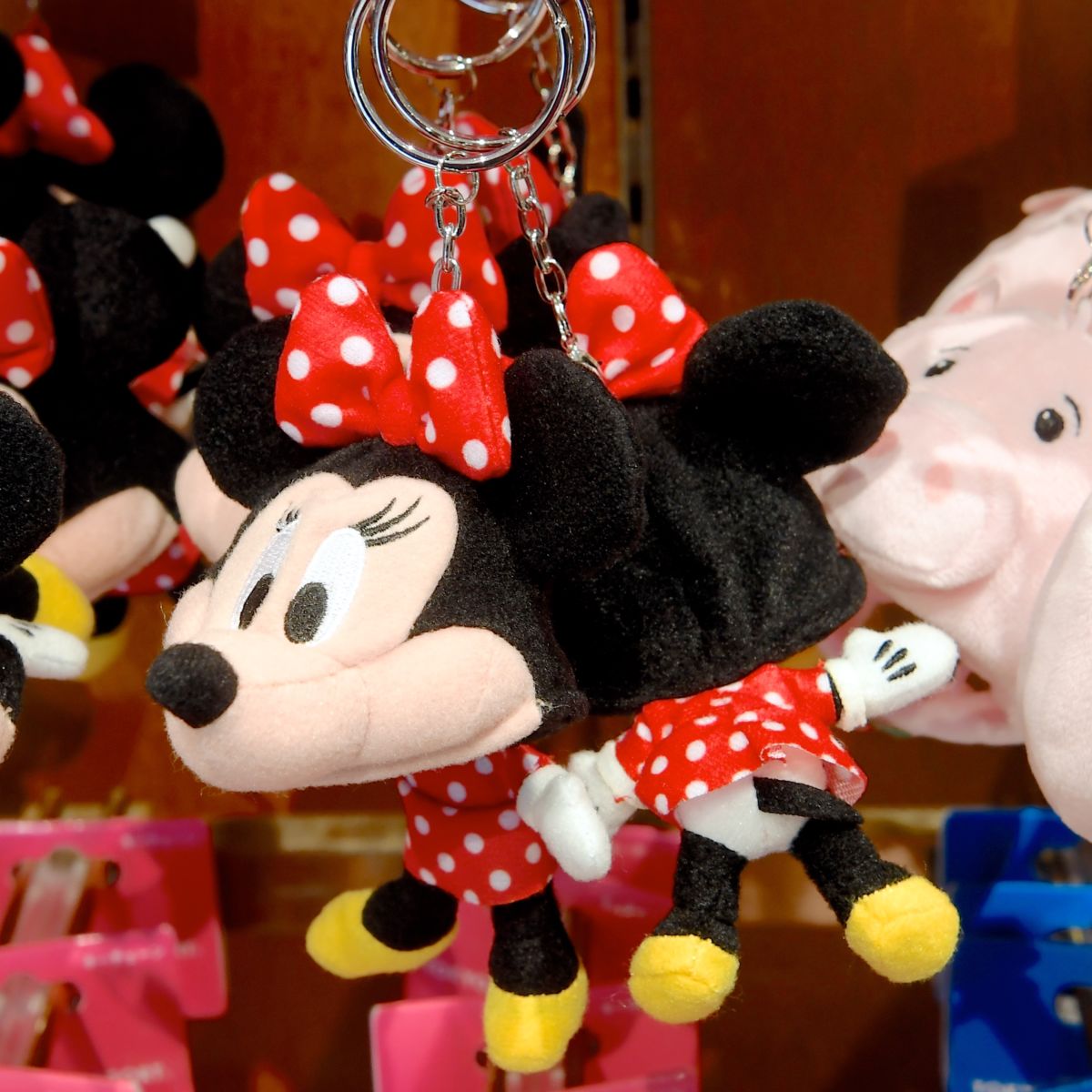 ファンキャップデザイン！東京ディズニーランド キーチェーン -