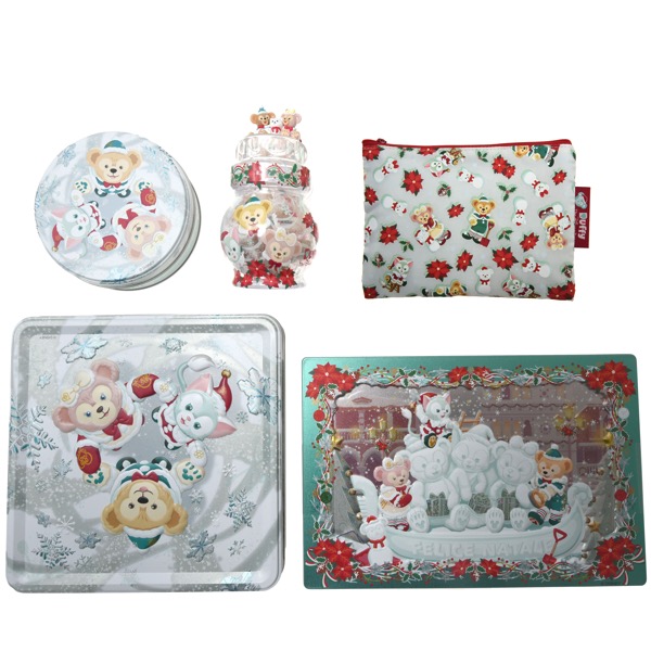 雪遊びをするダッフィー・シェリーメイ・ジェラトーニ☆