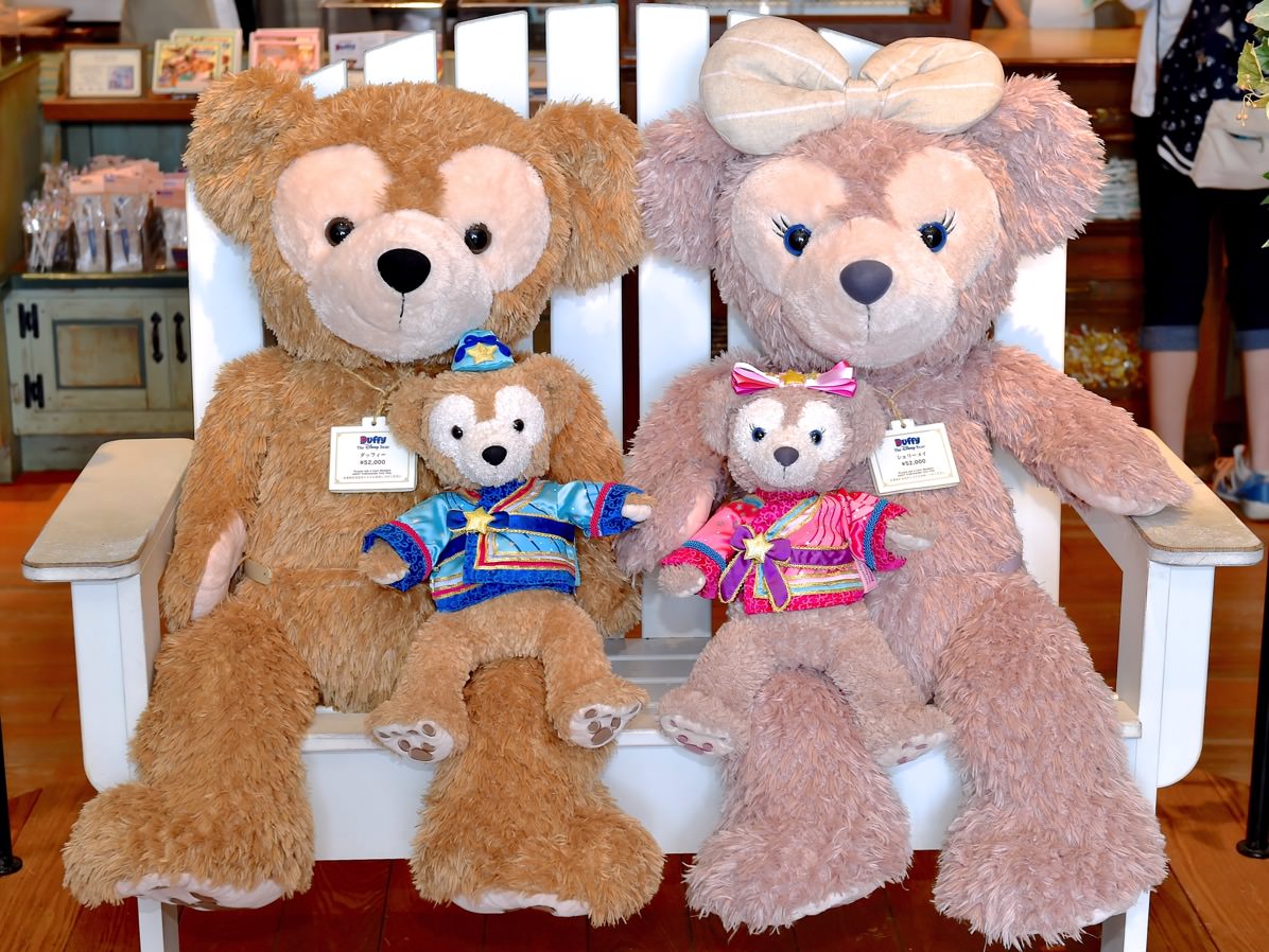 彦星ダッフィーと織姫シェリーメイ☆