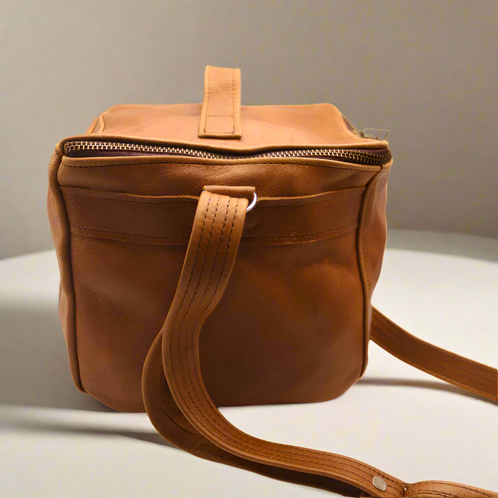 Carryall Vanity Bag/Box – Minx Leather SA