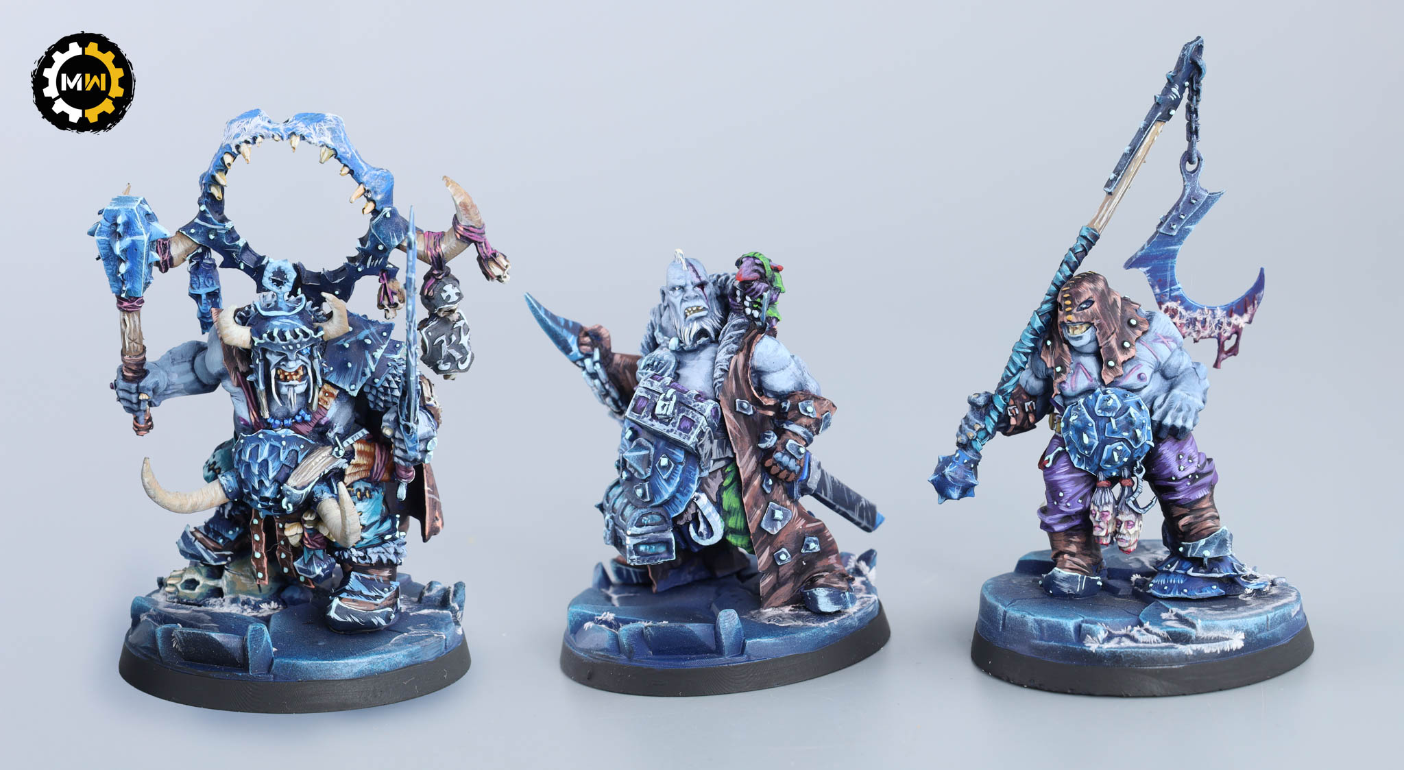 Ogor Mawtribes Army from Age of Sigmar Painted Minis Showcase