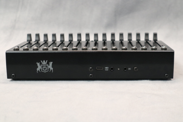 XVI Desktop USB 16 Channel Fader Bank with CV, I2C, and MIDI