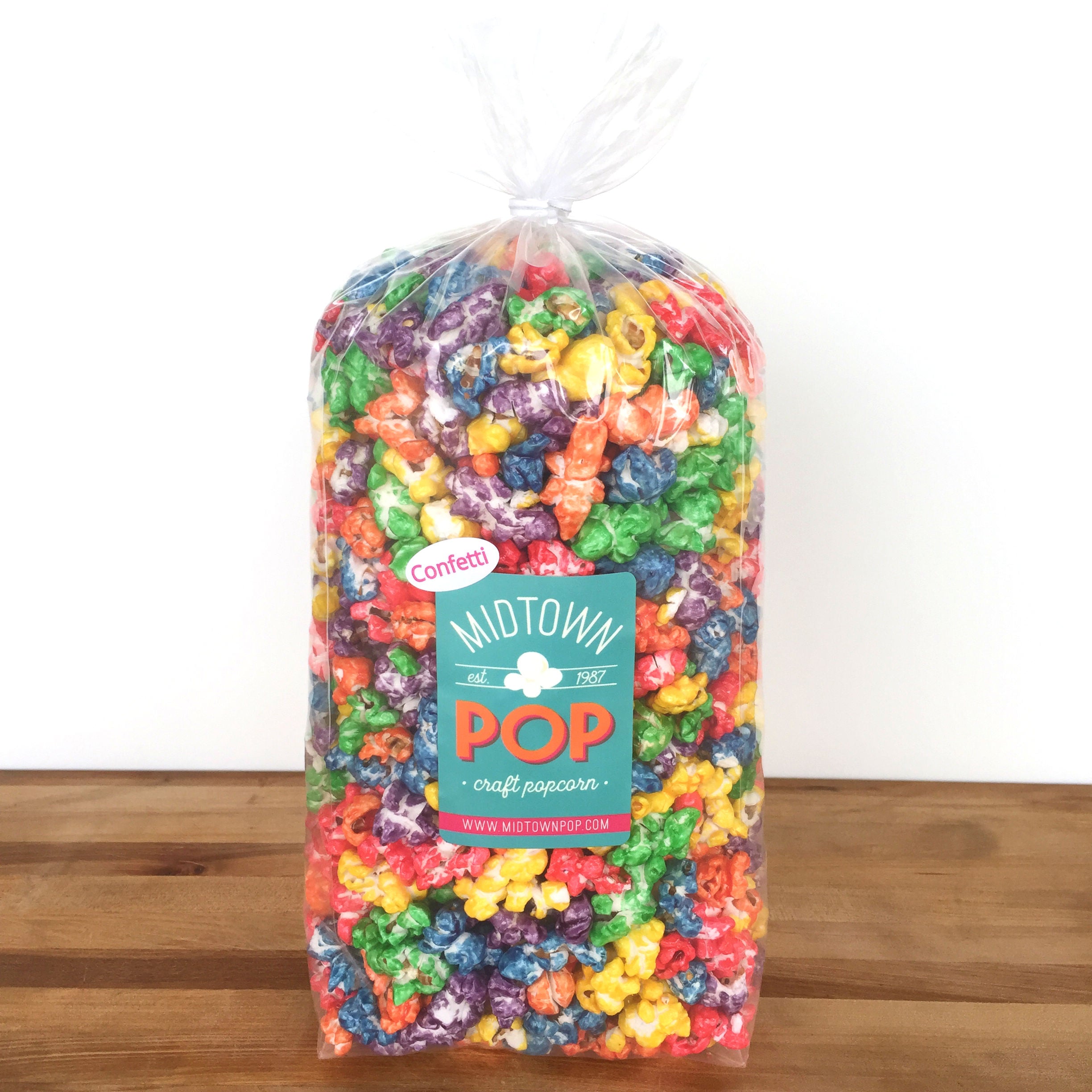 Colorful Confetti Candy Popcorn 🎉 - Custom Colors Available