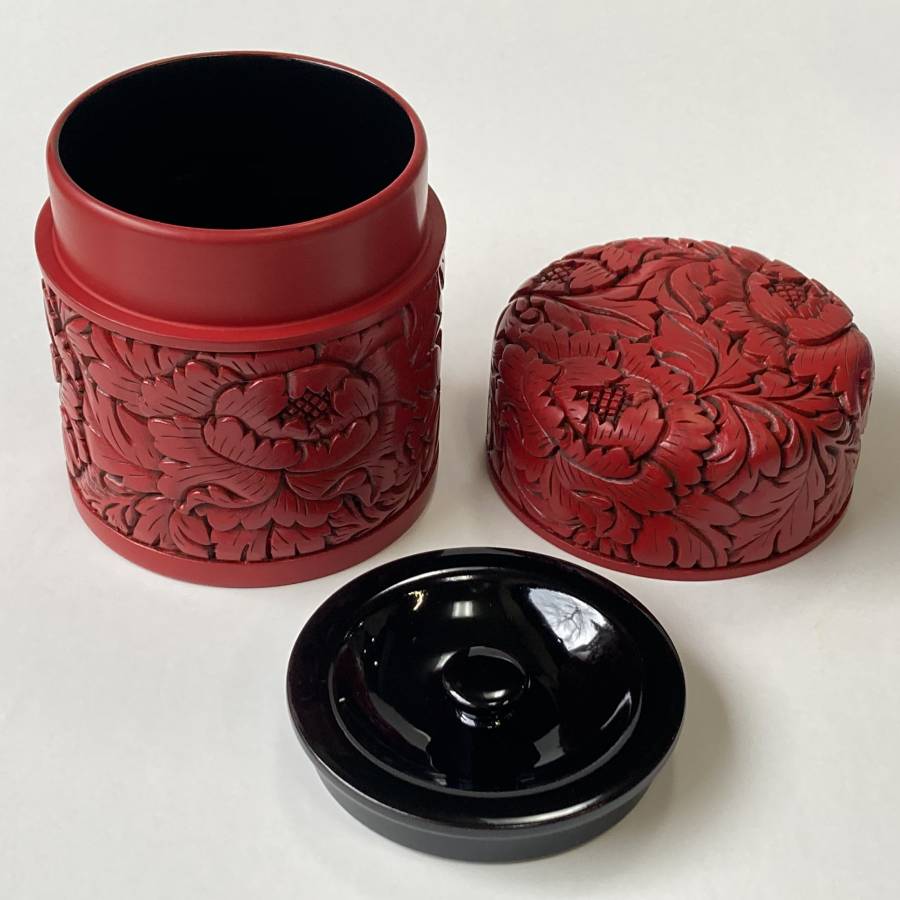 村上木彫堆朱 茶筒 | 新潟県 | 三越伊勢丹ふるさと納税