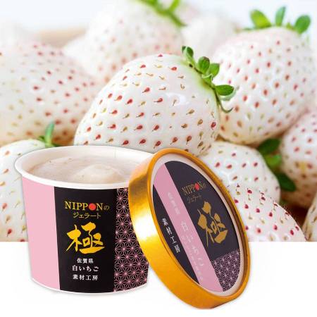 中津川 市之瀬＞NIPPONのジェラート極 「白いちご」 16個 | 岐阜県