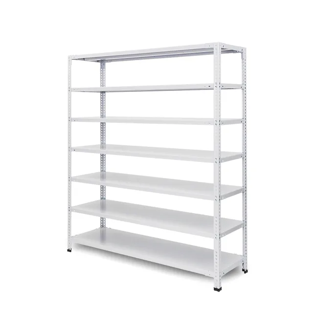 100kg/段 組立簡単らくらくラック 高さ2400 x 棚板8枚（有効7段）x