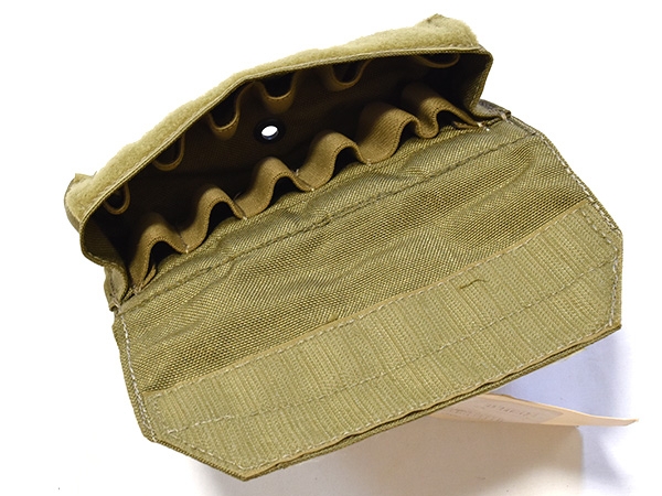 米軍実物 EAGLE ショットガン 12 シェル ポーチ SFLCS カーキ 陸特