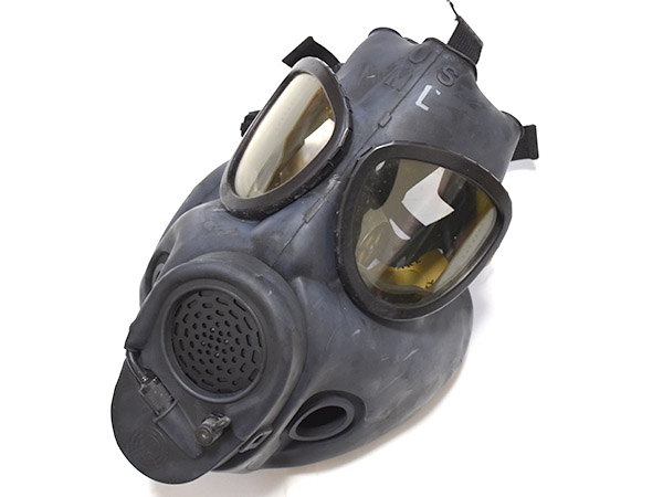 米軍実物 M17A2 ガスマスク 本体 バッグ 付属品 完品 セット L 60～90