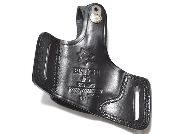 米軍実物 Bianchi Leather Holster #5 Sig Sauer レザー ホルスター