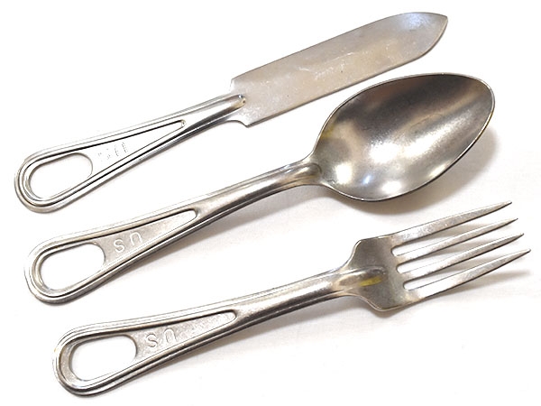 米軍実物 メスキット カトラリー ナイフ フォーク スプーン セット US