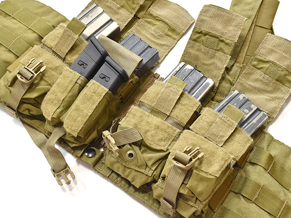 米軍実物 EAGLE マルチパーパス チェストリグ カーキ SFLCS 特殊部隊