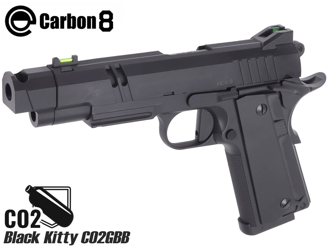 Carbon8 M45CQP -Close Quarter Pistol- CO2 | ミリタリーベース