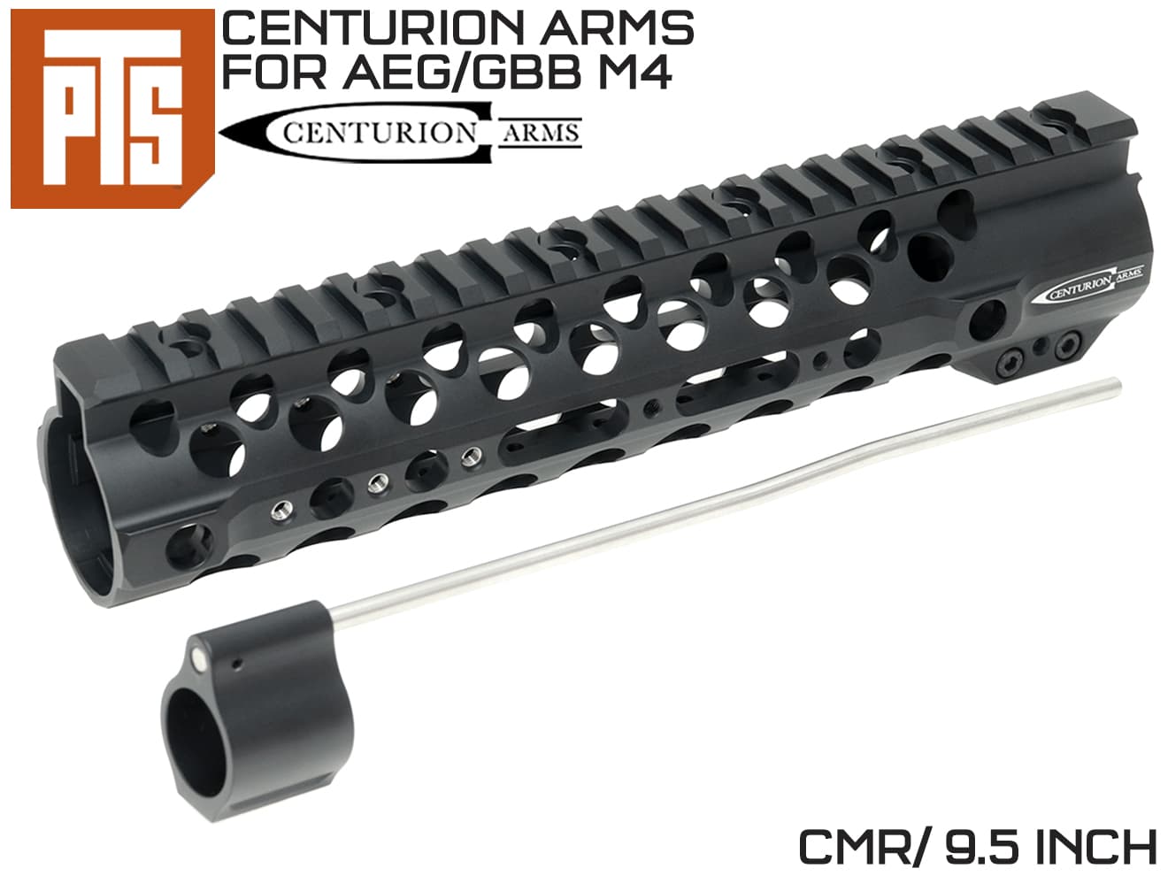正規品】PTS Centurion Arms CMRレール Gen2 12.5インチ for M4