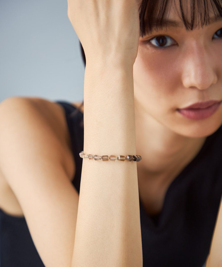 スライドブレス] スモーキークォーツ（059487） ｜ women（ウィメンズ