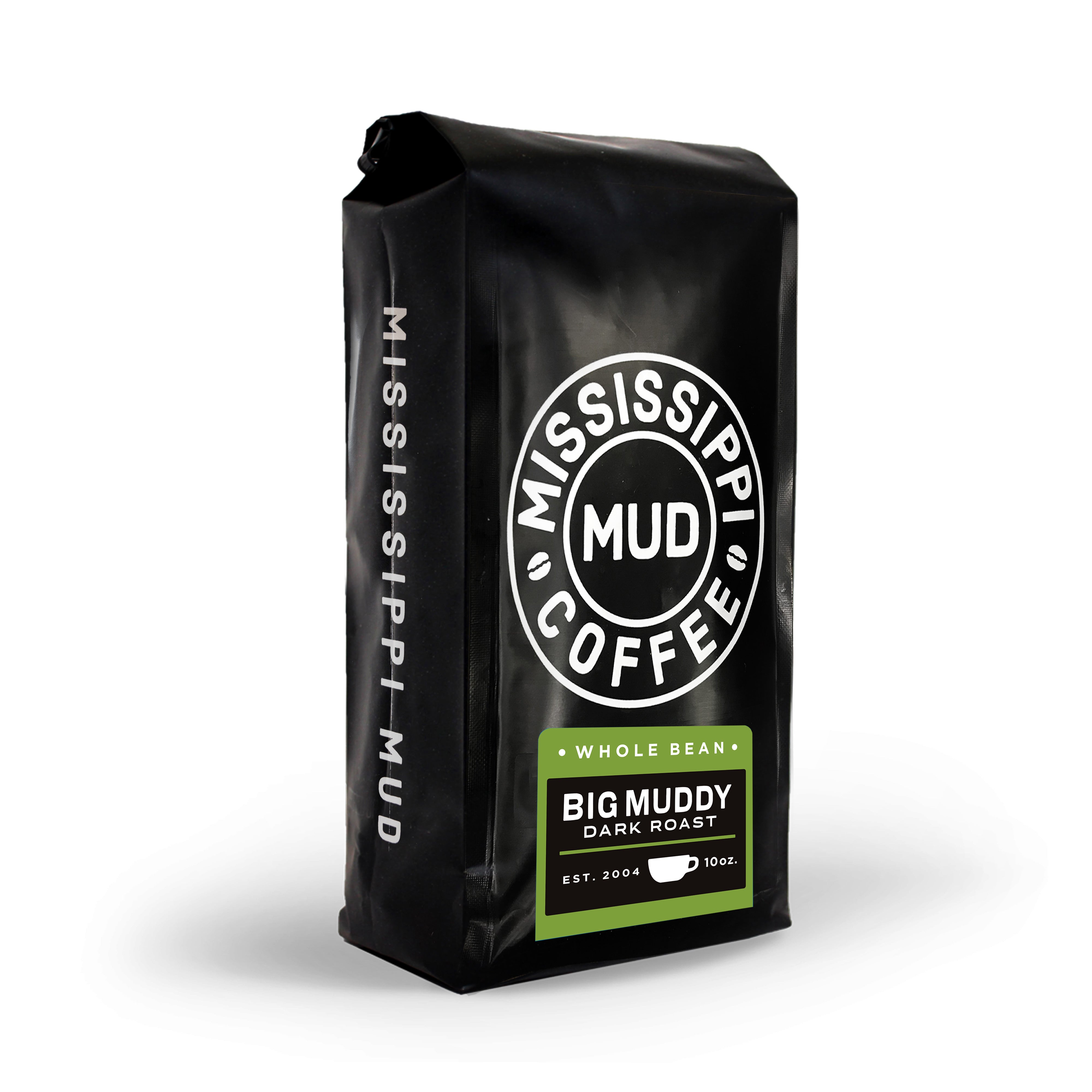 Big Muddy Dark Roast - Whole Bean - Mississippi Mud Coffee