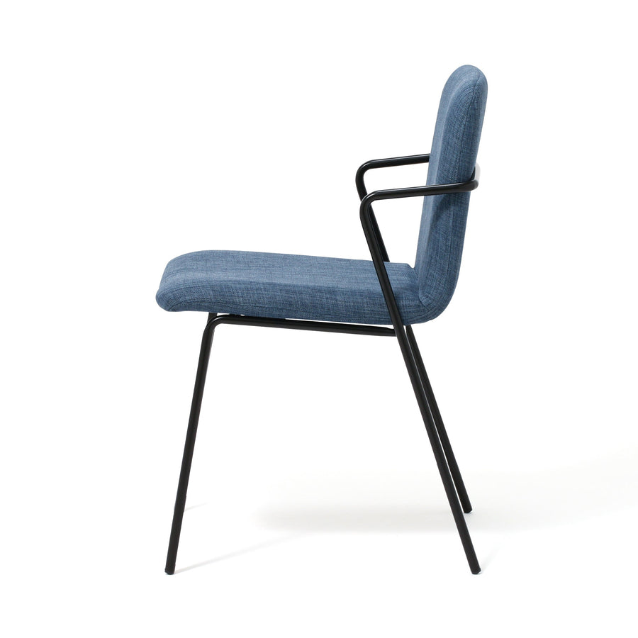 Francfranc(フランフラン) レッタ チェア ファブリック ブルー - MIRUMU